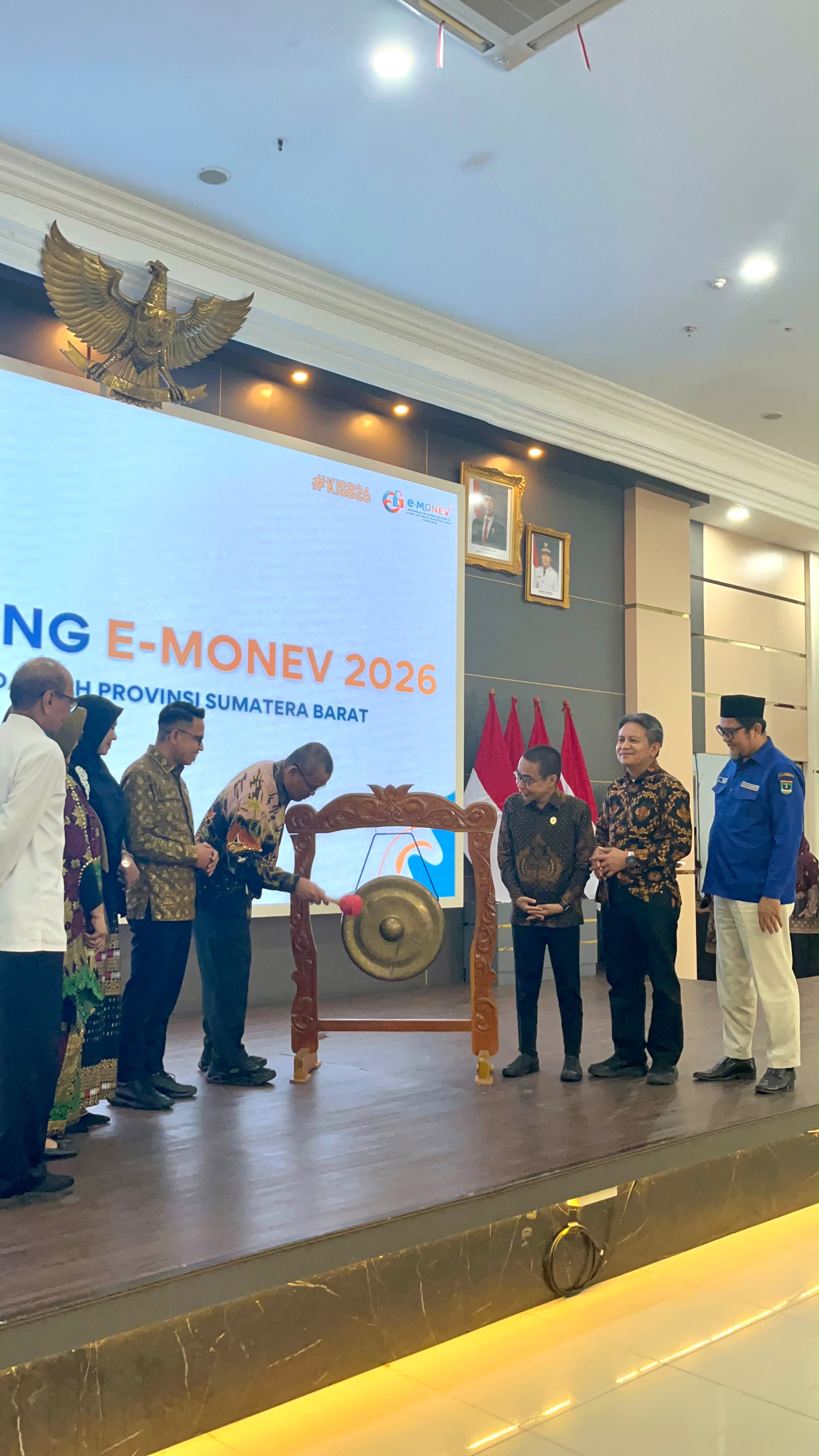 Monev KI 2026 Diluncurkan, Sumbar Perkuat Transparansi dan Akuntabilitas Badan Publik 