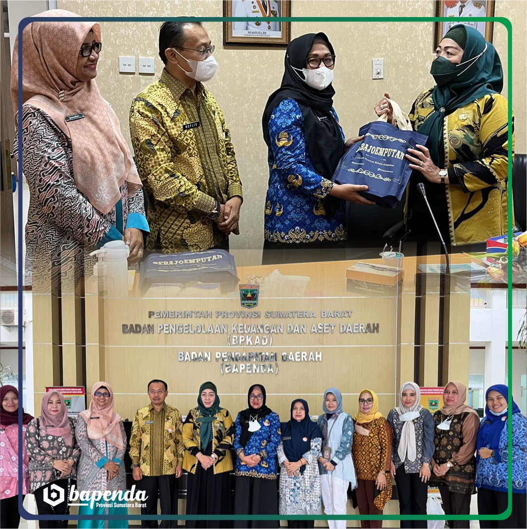 Kunjungan Kerja dari Bapenda Provinsi Sumatera Selatan, Bapenda Provinsi Sumatera Barat sambut dengan Baik