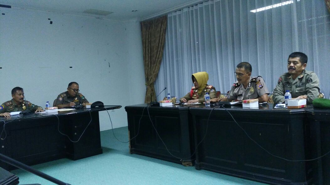 Rapat Penertiban PKL dan Bangunan Liar di Fly Over Kelok Sembilan Kab. 50 Kota