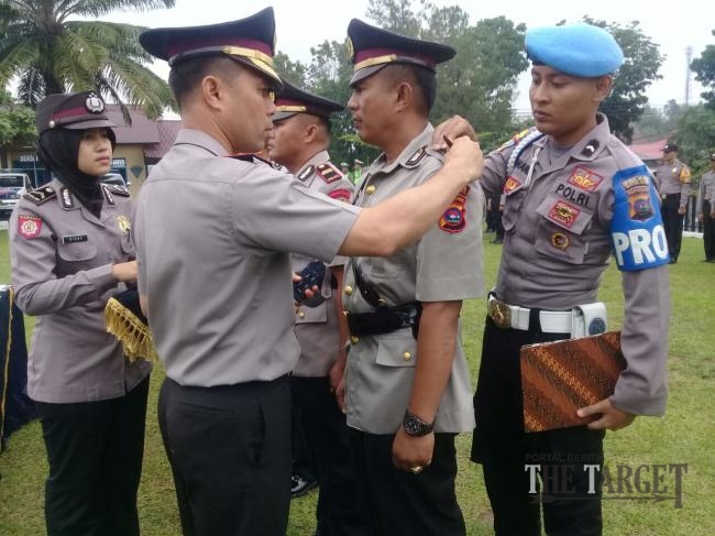 Sejumlah Perwira di Lingkungan Polres Sijunjung di Mutasi