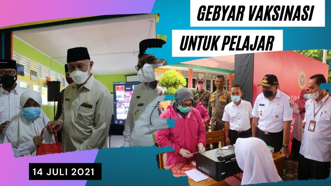 Targetkan Herd Immunity, BIN Sumbar Gelar Vaksinasi Massal Pelajar SMP dan SMA di Batang Anai