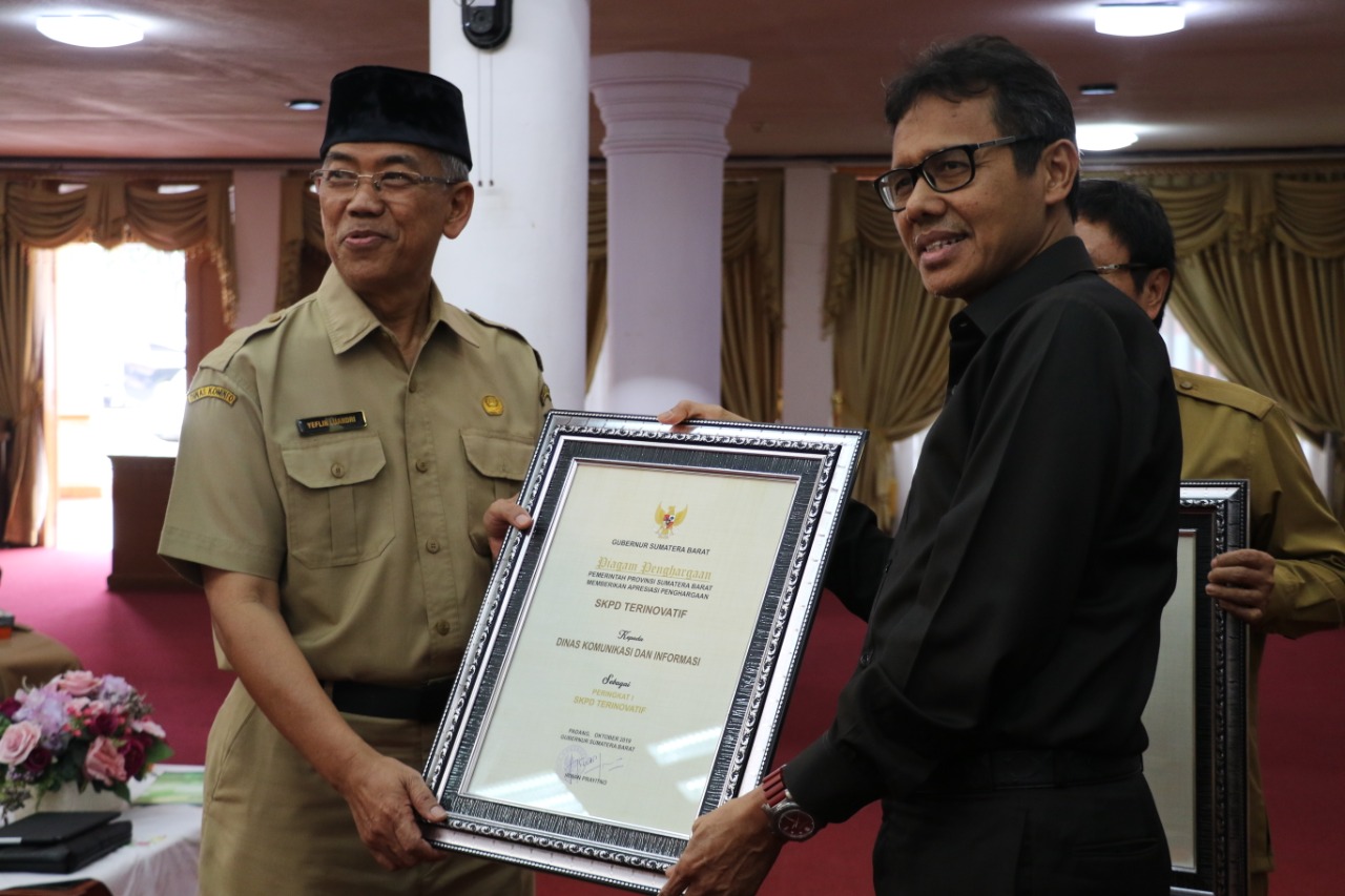 Gubernur Sumbar: Inovasi Bagi Setiap OPD Sebuah Keniscayaan