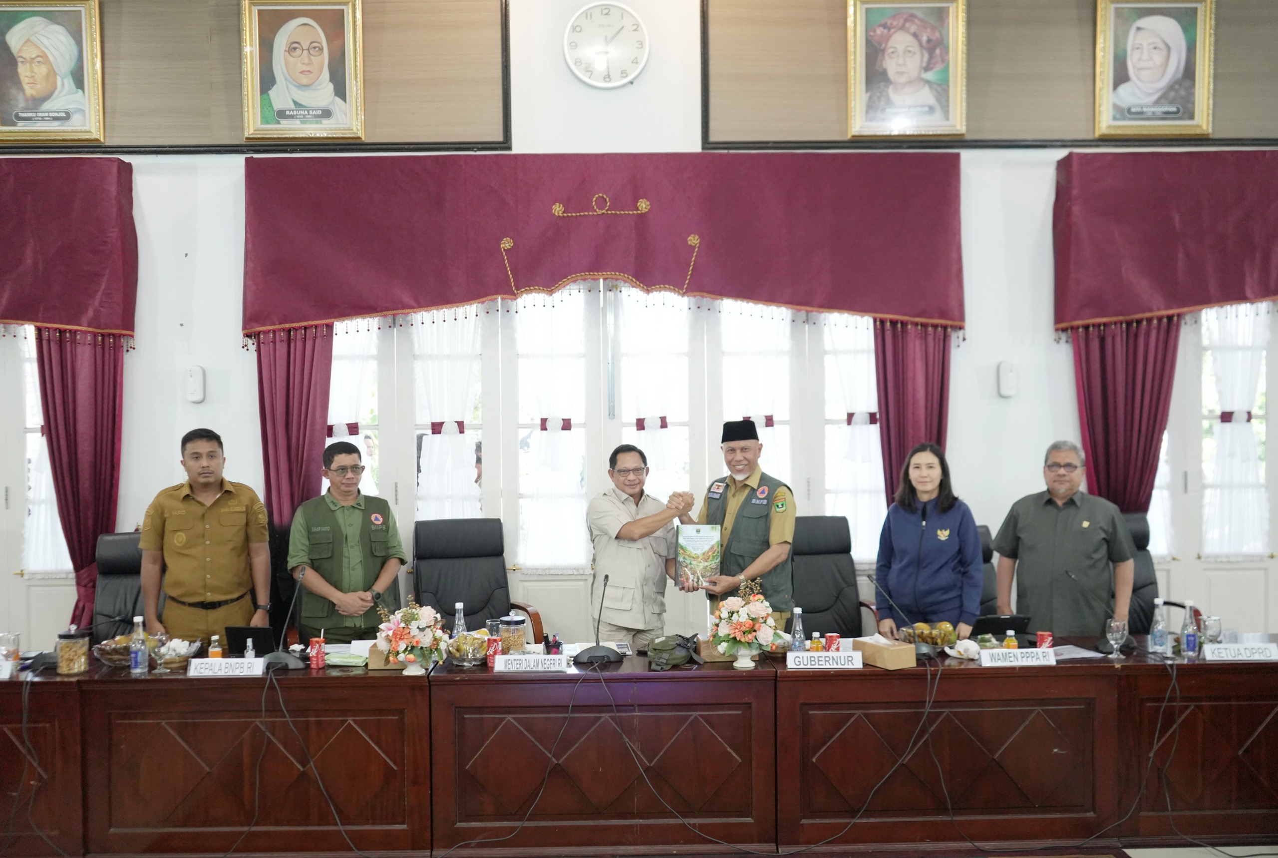 Pemprov Sumbar Percepat Rehabilitasi Pascabencana Berbasis Data, Mendagri Apresiasi Dashboard Kebencanaan