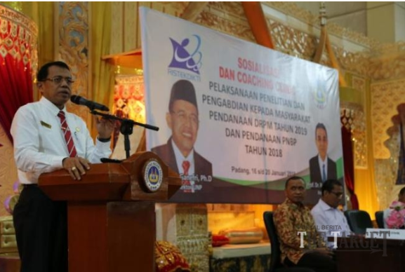  Seribu Orang Dosen UNP Ikuti Pelatihan Riset