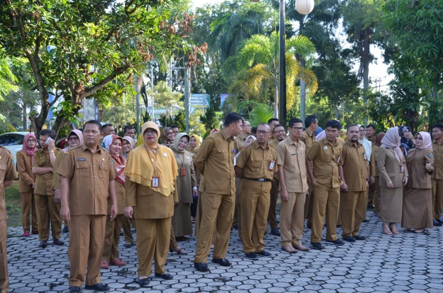 Pasca Libur Lebaran ASN Sekertariat DPRD Sumbar Tidak Ada yang Bolos