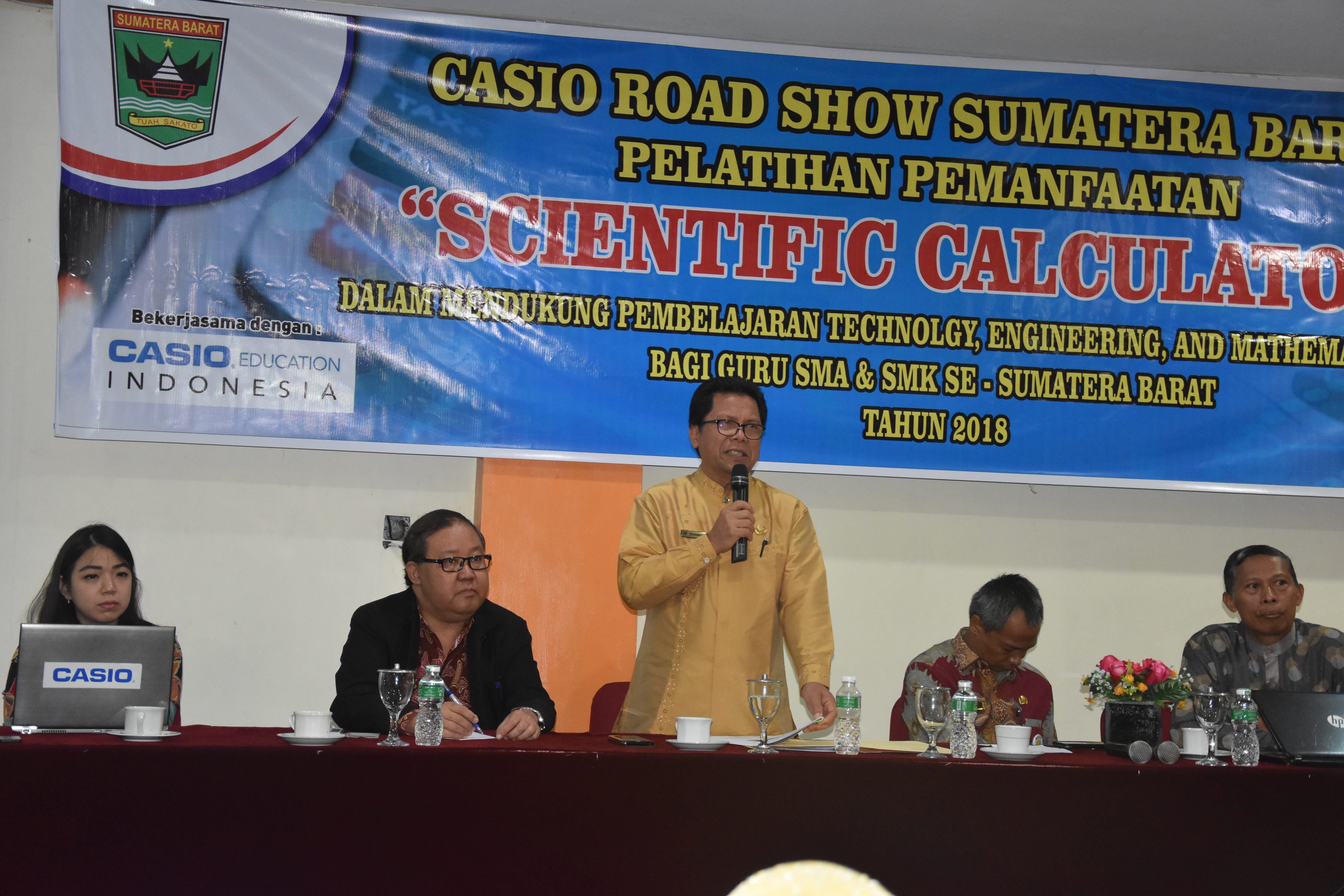 CASIO  ADAKAN PELATIHAN PEMAMFAATAN SCIENTIFIC CALCULATOR 