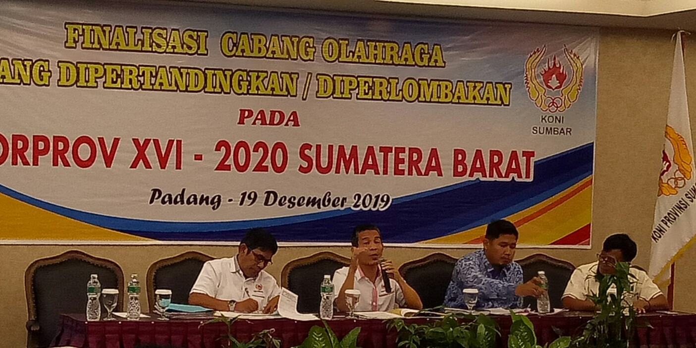 KOTA PARIAMAN DITUNJUK JADI TUAN RUMAH PORPROV XVI 2020