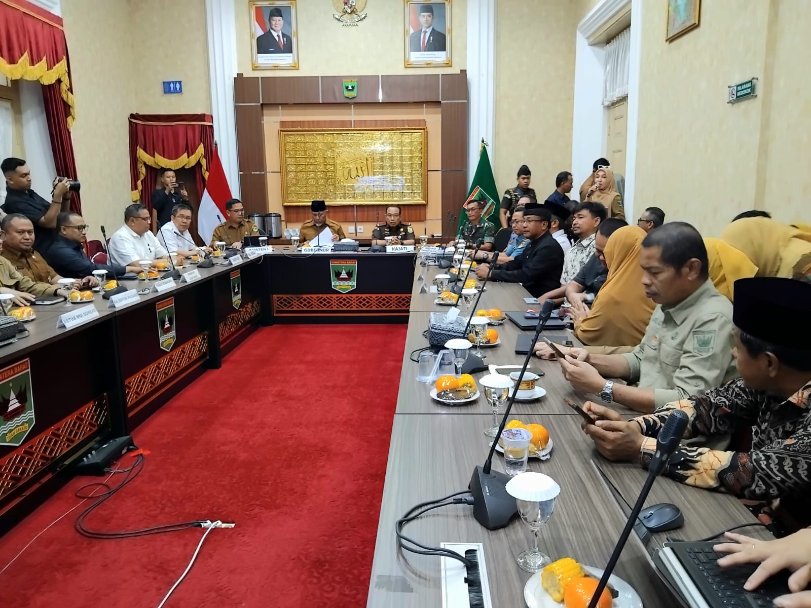 Pimpin FGD Forkopimda, Gubernur Mahyeldi Minta Semua Elemen Bersatu Berantas Narkoba dan LGBT di Sumbar