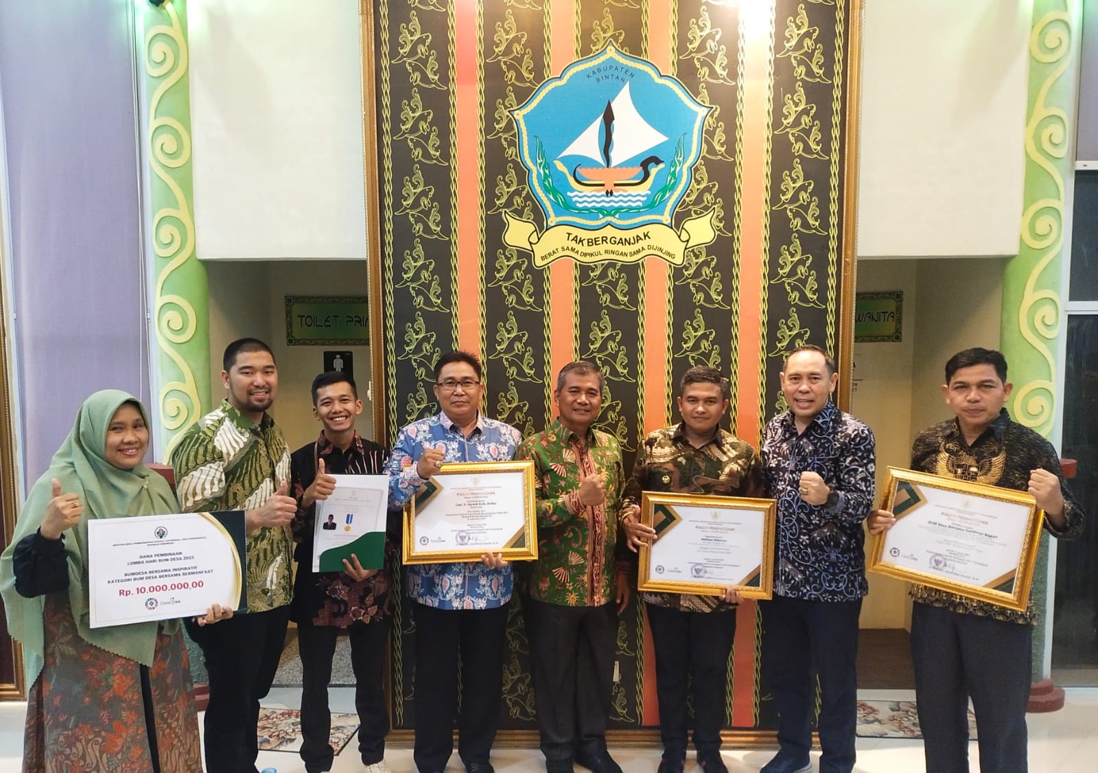 Kadis PMD Amasrul Apresiasi Tiga Wakil Sumbar Juara BUM Desa Nasional 