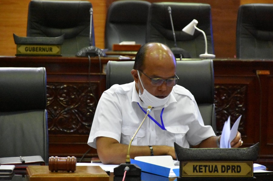 Ketua DPRD Sumbar Meminta Kepala Daerah Terpilih Jauhi Sifat Imperialis Dalam Bekerja.