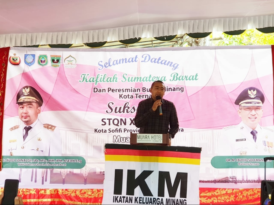 Wagub Sumbar Resmikan Perkuburan Minang di Komplek Bukit Minang Ternate 