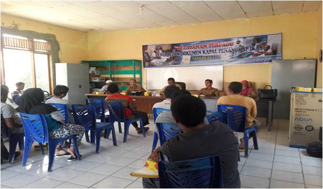 PELAYANAN TERPADU PENERBITAN DOKUMEN KAPAL PENANGKAP IKAN TAHUN 2017