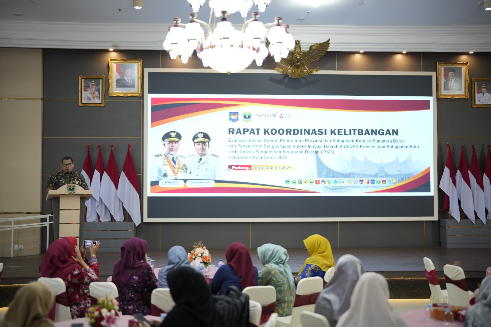 Gelar Rakor Kelitbangan, Pemprov Sumbar Tekankan Inovasi Berbasis Mitigasi Bencana dan Kebutuhan Rakyat