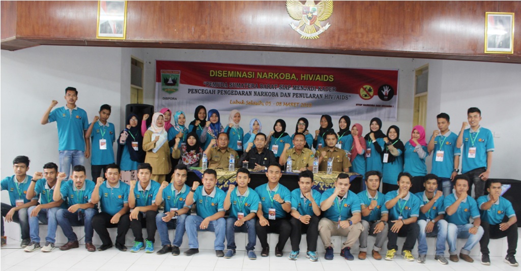 50 PEMUDA IKUTI KEGIATAN DESIMINASI BAHAYA NARKOBA,HIV/ AIDS