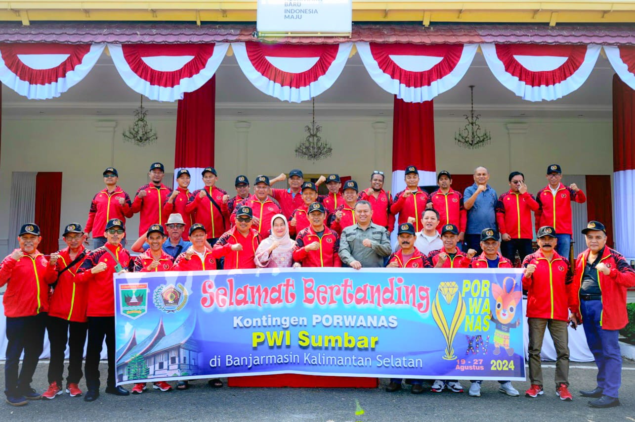 Bertekad Bawa Pulang Medali, Gubernur Lepas Kontingen Porwanas XIV Sumbar