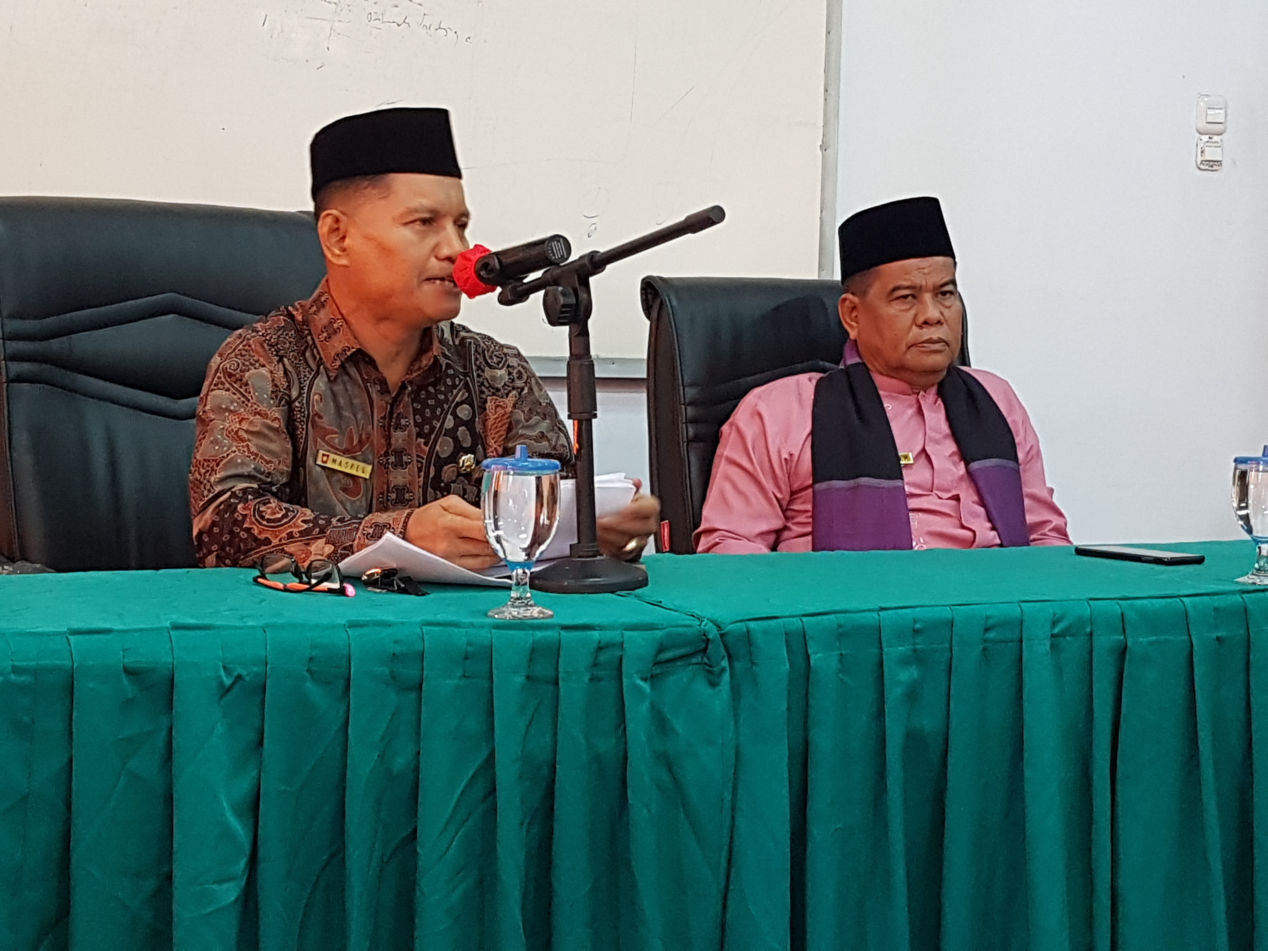 Wirid Mingguan di Dinas PMD Sumbar, Topiknya Tingkatkan Iman