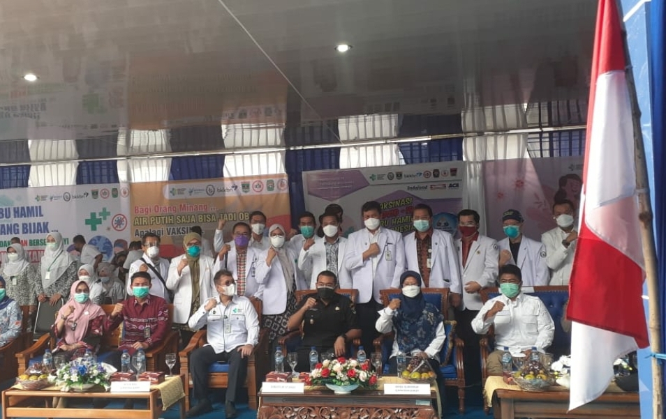 Wagub Sumbar Imbau Seluruh Ibu Hamil Untuk Ikut Vaksinasi Covid-19