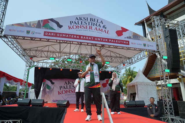 Aksi Bela Palestina di Sumbar, Rp1,67 Miliar Terkumpul Plus Emas dan Perak