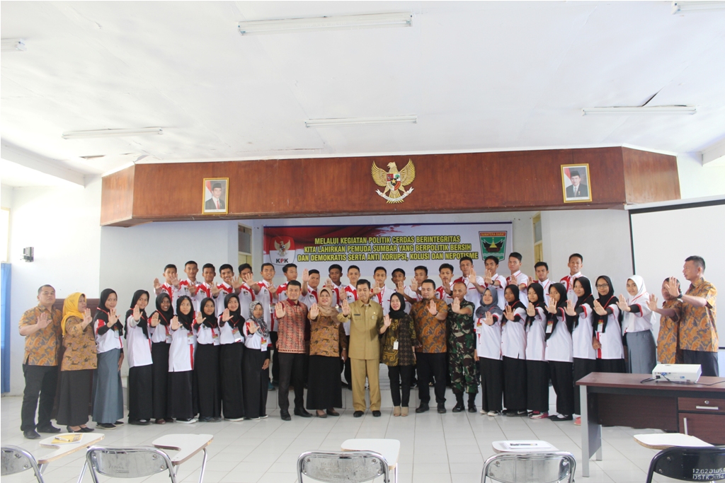 DISPORA SUMBAR GELAR KEGIATAN POLITIK CERDAS BERINTEGRITAS 