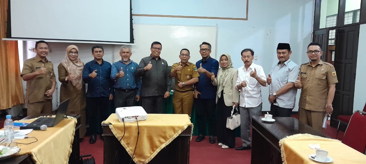 Dinas PMD Sumbar Terima Tim Komisi 1 DPRD Tanah Datar Konsultasi Dana Desa 
