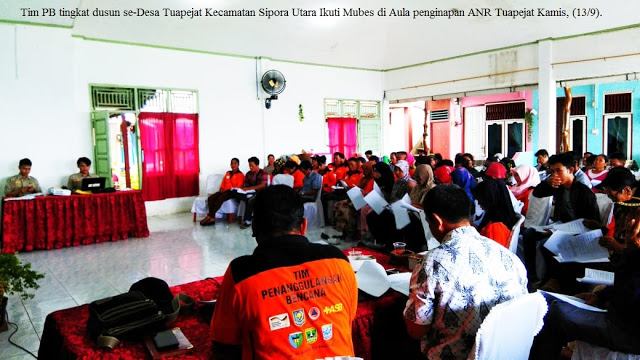 Tim Penanggulangan Bencana Desa Tuapejat Gelar Mubes