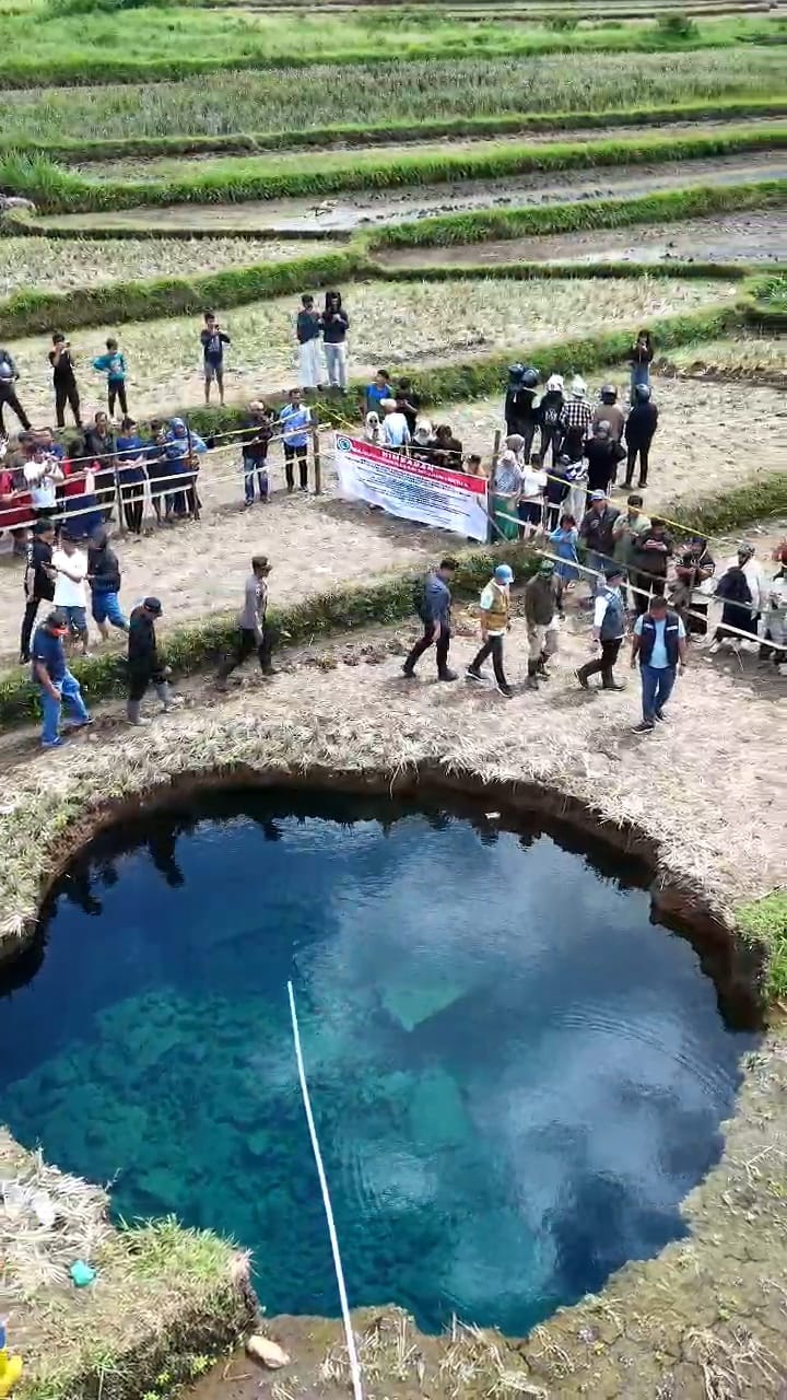 Heboh Air "Ajaib" di Lubang Raksasa Limapuluh Kota, Fakta Laboratorium Bikin Merinding!