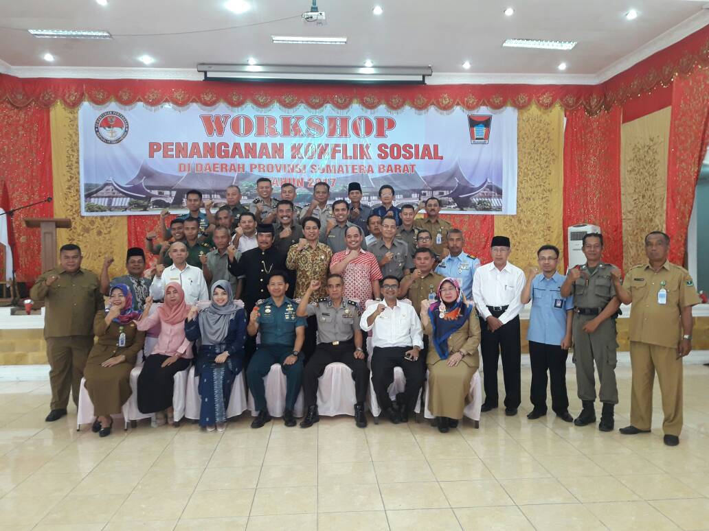 Workshop Penanganan Konflik Sosial di Sumatera Barat