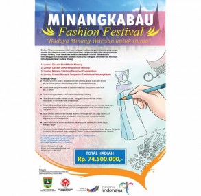 Ketentuan Umum Lomba Minangkabau Fashion Festival 