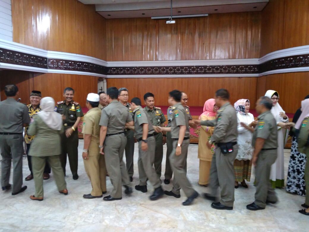 Halal Bihalal Satpol PP dan Damkar Prov Sumbar