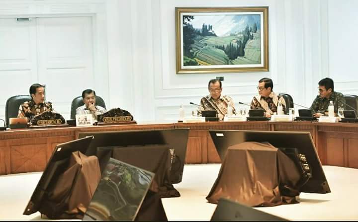 Rapat Terbatas Proyek Strategis Nasional Provinsi Sumatera Barat