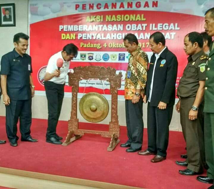 Penggunaan Obat Terlarang Harus Ditolak di Sumbar 