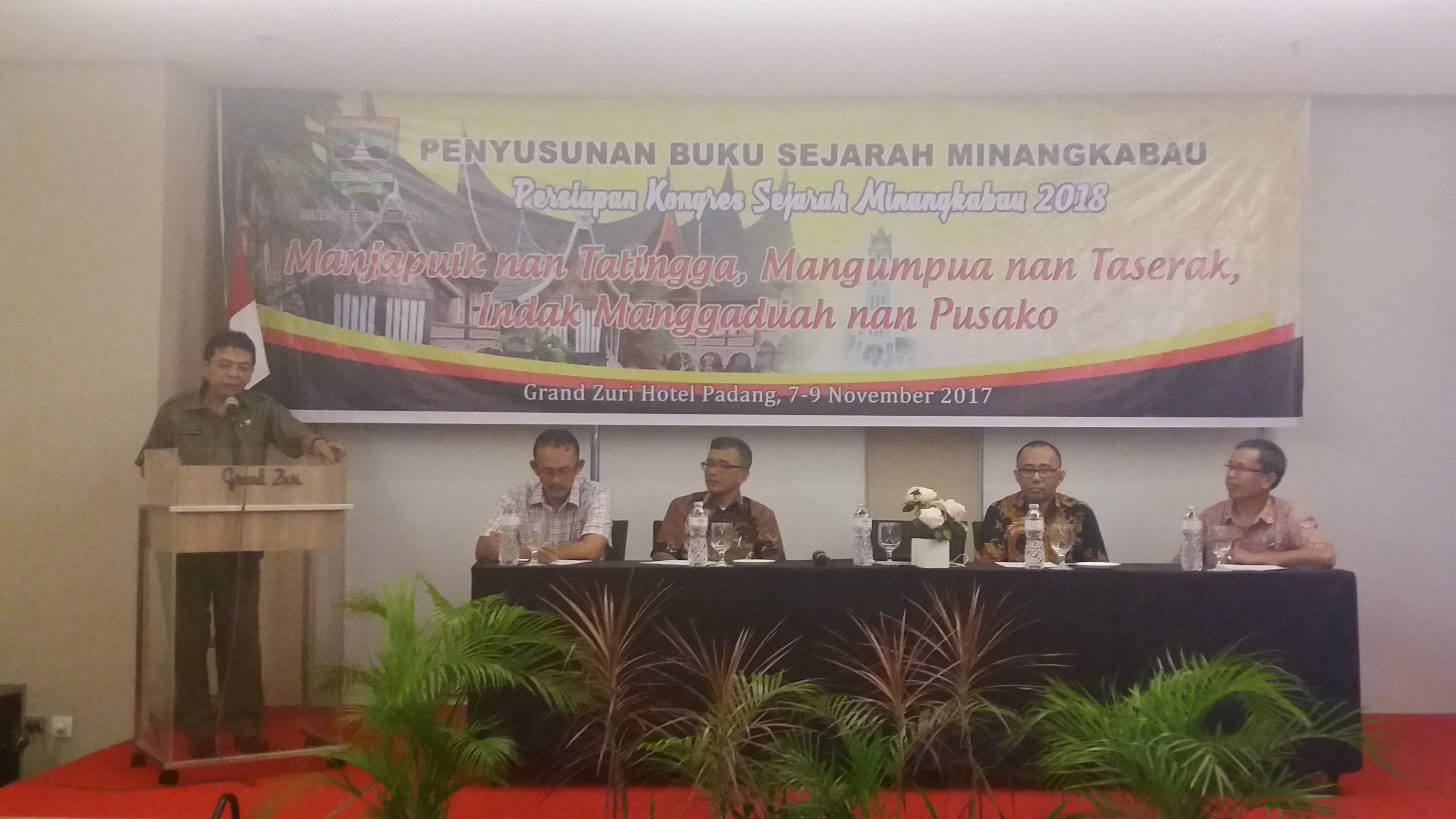 Penyusunan Buku Sejarah Minangkabau, Persiapan Pra Kongres Sejarah Minangkabau 2018