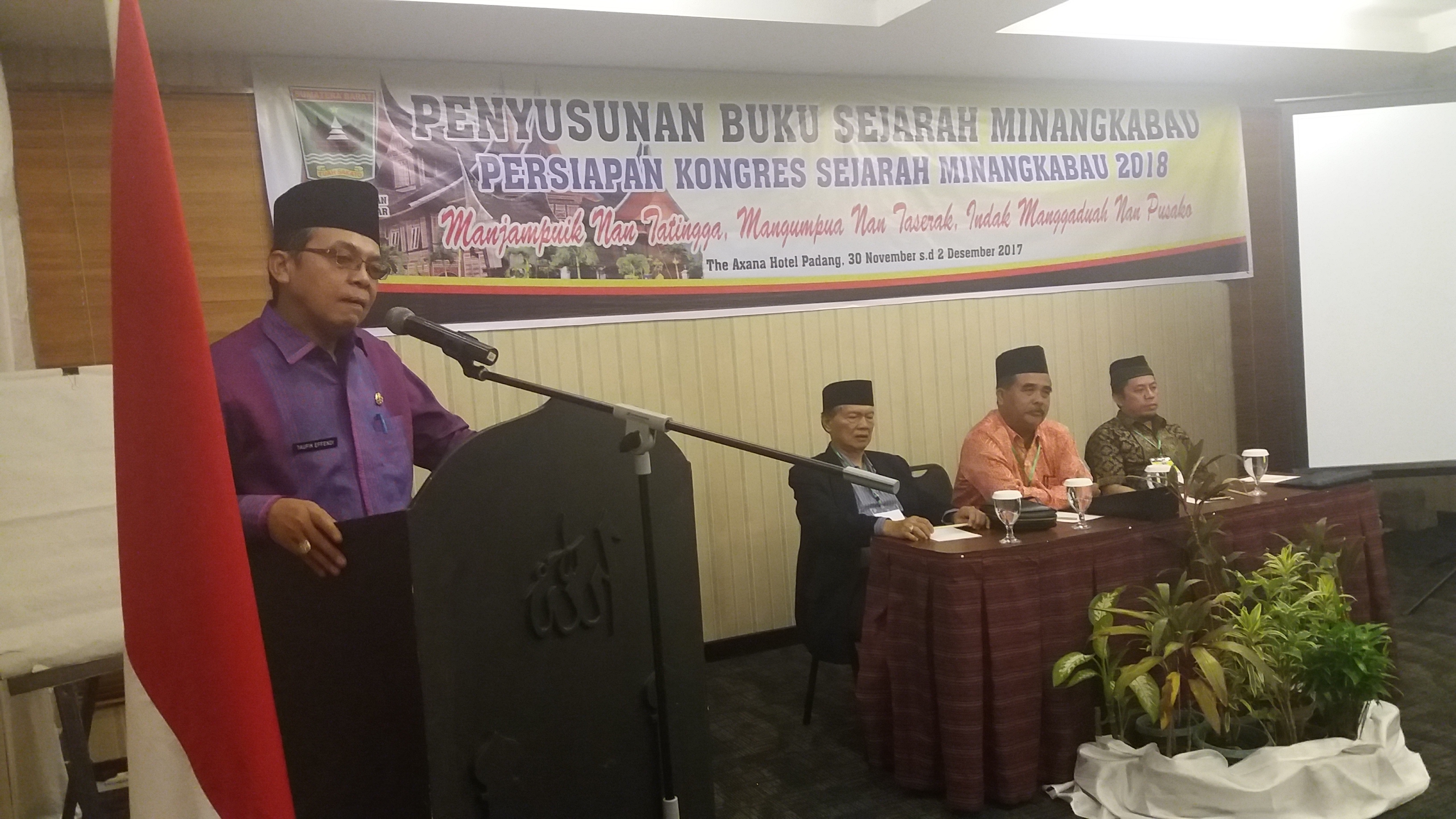 Penyusunan Buku Sejarah Minangkabau Angkatan II, Persiapan Pra Kongres Sejarah Minangkabau 2018