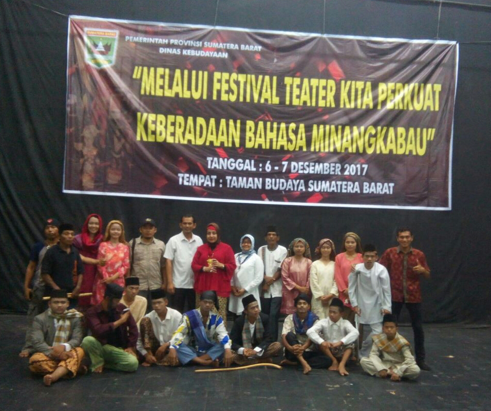 Lestarikan Bahasa Minang, Disbud Sumbar Adakan Festival Teater Berbahasa Minang