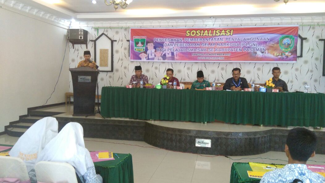 Kesbangpol Sumbar Gelar Sosialisasi P4GN di Pasaman