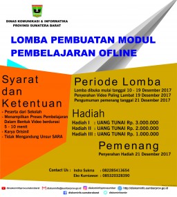 Lomba Pembuatan Modul Pembelajaran Ofline