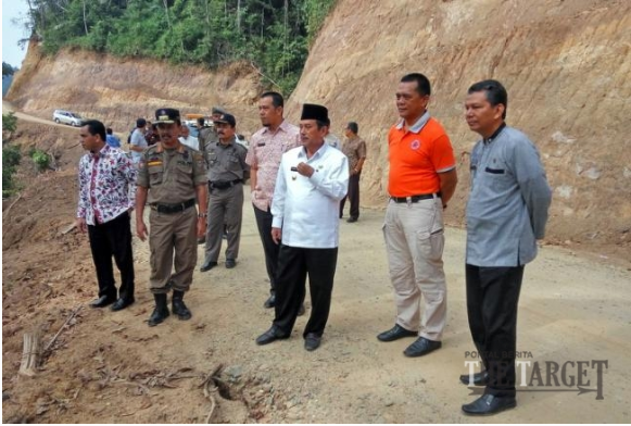 Jalan Muaro Silokek Bakal Diresmikan Kepala BNPB Pusat