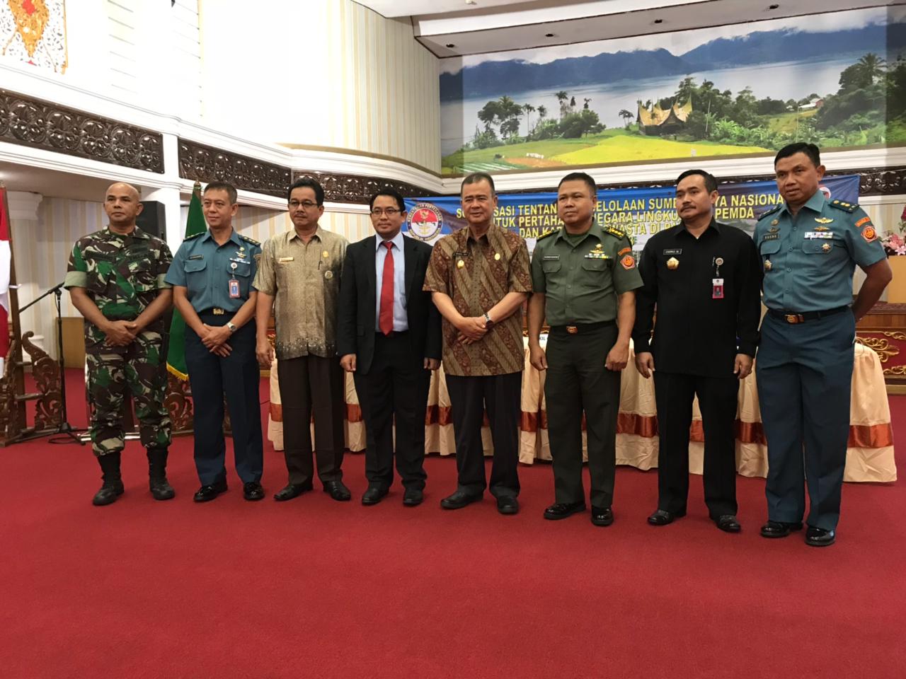 Sosialisasi PSDN di Padang : TNI dan Rakyat Mesti Bersatu Menjaga Negara