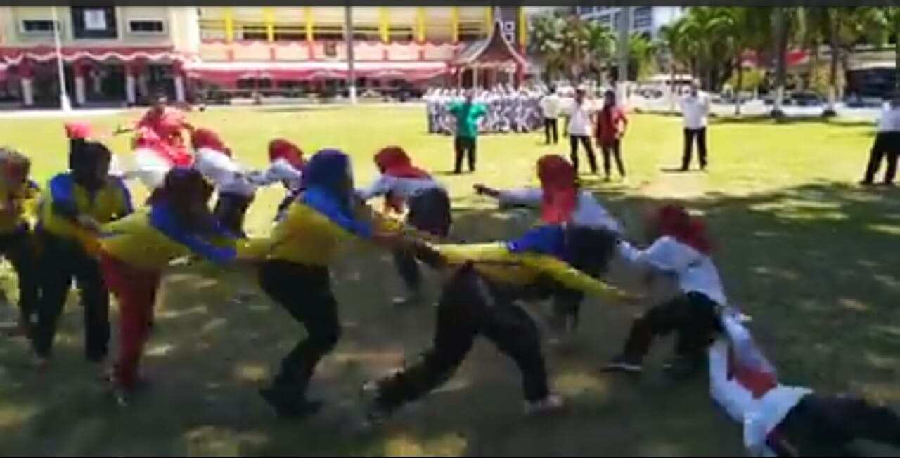 HUT RI: Biro AP2BMD Meraih Juara 1 Putri Lomba Ulek Bulu