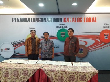 Jakarta : Penandatanganan Nota Kesepakatan Penyelenggaraan Katalog Elektronik Lokal