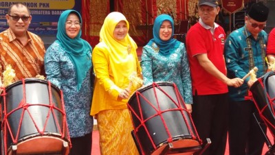 PENCANANGAN BULAN BAKTI DASAWISMA DAN BBGRM TINGKAT PROVINSI SUMATERA BARAT TAHUN 2019