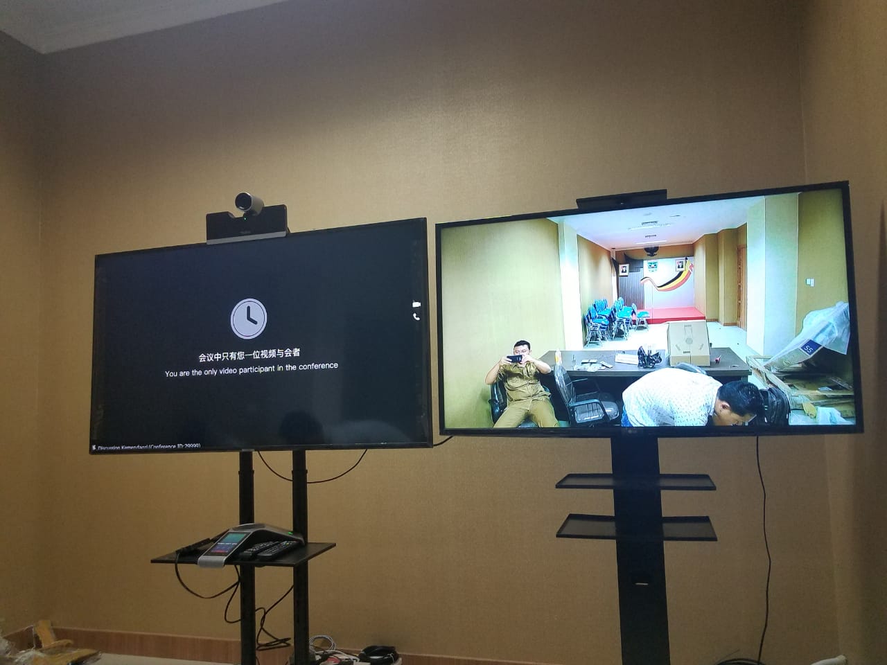 Lewat Video Conference, Sumbar Siap Laporkan Pelaksanaan Pemilu