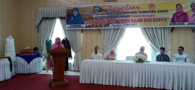 KUNJUNGAN PEMBINAAN DEKRANASDA DI KABUPATEN PASAMAN