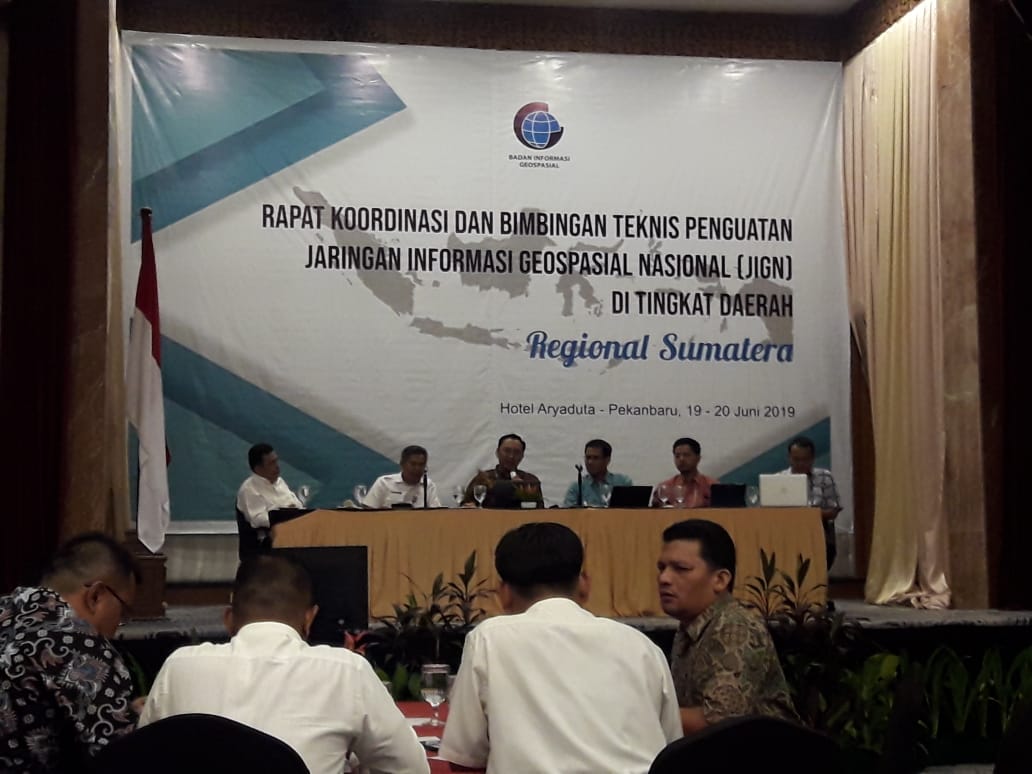 Diskominfo Sumbar Ikuti Bimtek Penguatan Jaringan Informasi Geospasial