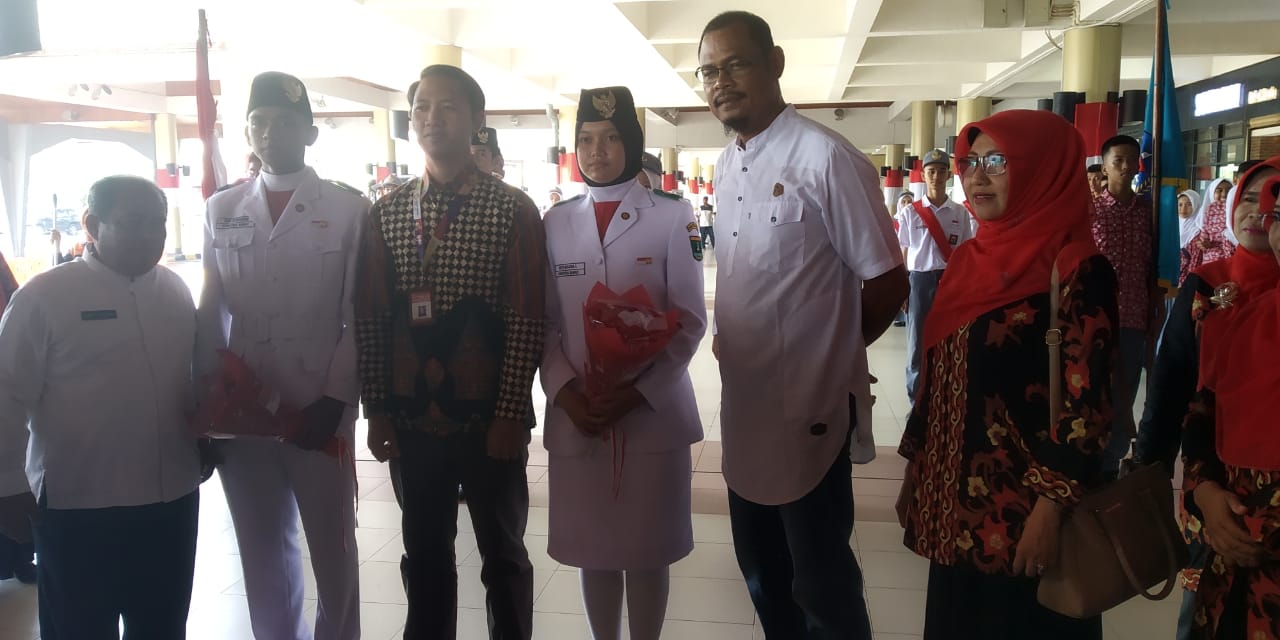 DISPORA APRESIASI 2 PASKIBRAKA NASIONAL UTUSAN SUMBAR