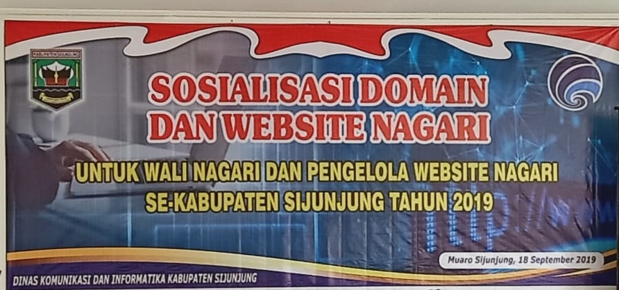 Diskominfo Sumbar : Kenalkan Cara Pengelolaan Website, dan Domain Bagi Desa / Nagari