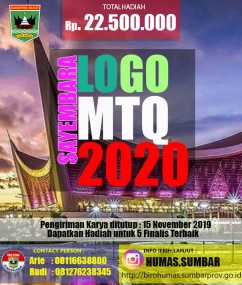 Sayembara Logo MTQ Nasional XXVIII tahun 2020 di Sumatera Barat