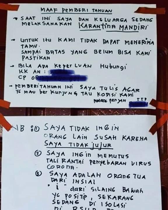 Keluarga Pasien Covid-19: Saya Tidak Ingin Orang Lain Ikutan Susah