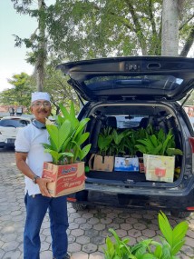 BERKEBUN MEMANFAATKAN WAKTU LUANG