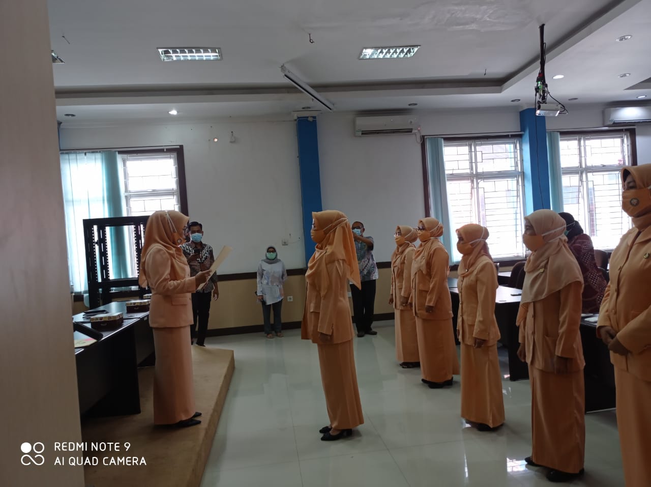 Pengurus Dharma Wanita Diskominfo Sumbar Masa Bakti 2019-2024 Resmi Dikukuhkan